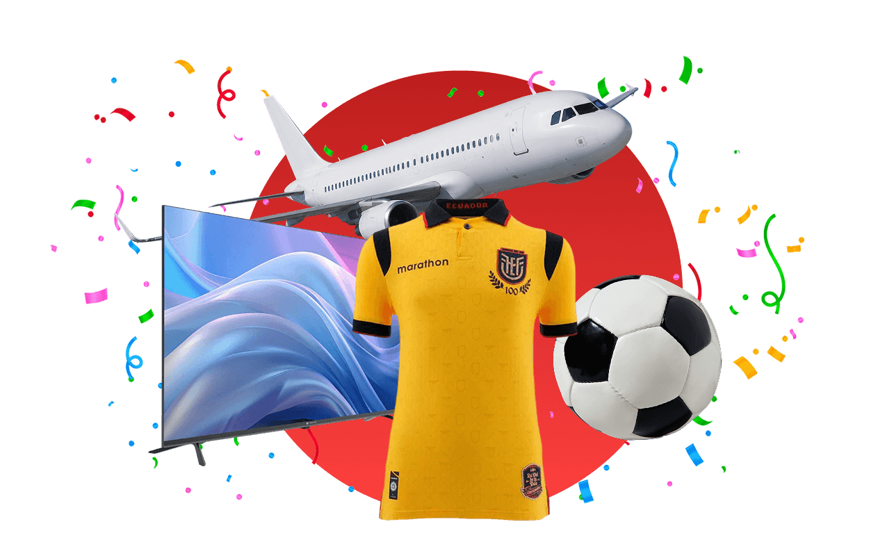 Premios Rico Arroz: TV, camiseta, balón y boleto aéreo